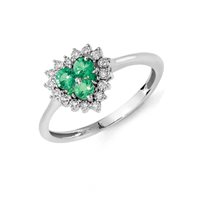 Anillo Donna Oro Mujer Luce in Oro Smeraldo DHAE9254.004